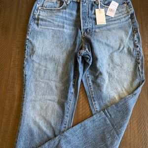 Good American boyfriend jeans